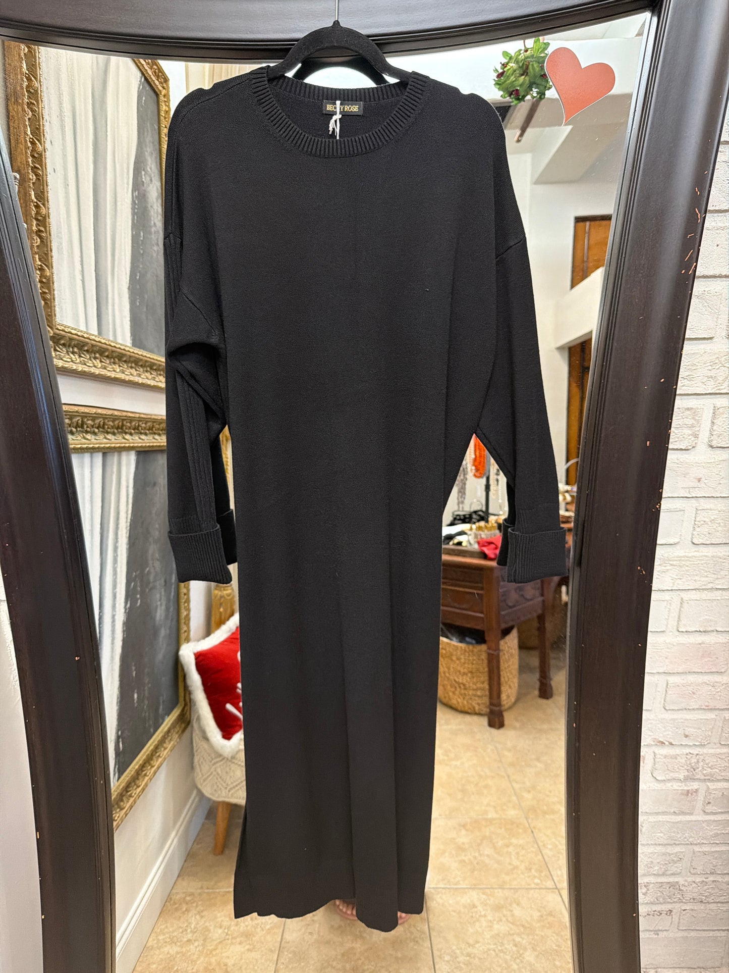 Merlot Muse Knit Dress