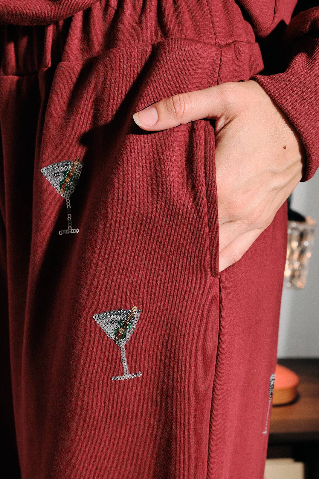 martini please sweatpants