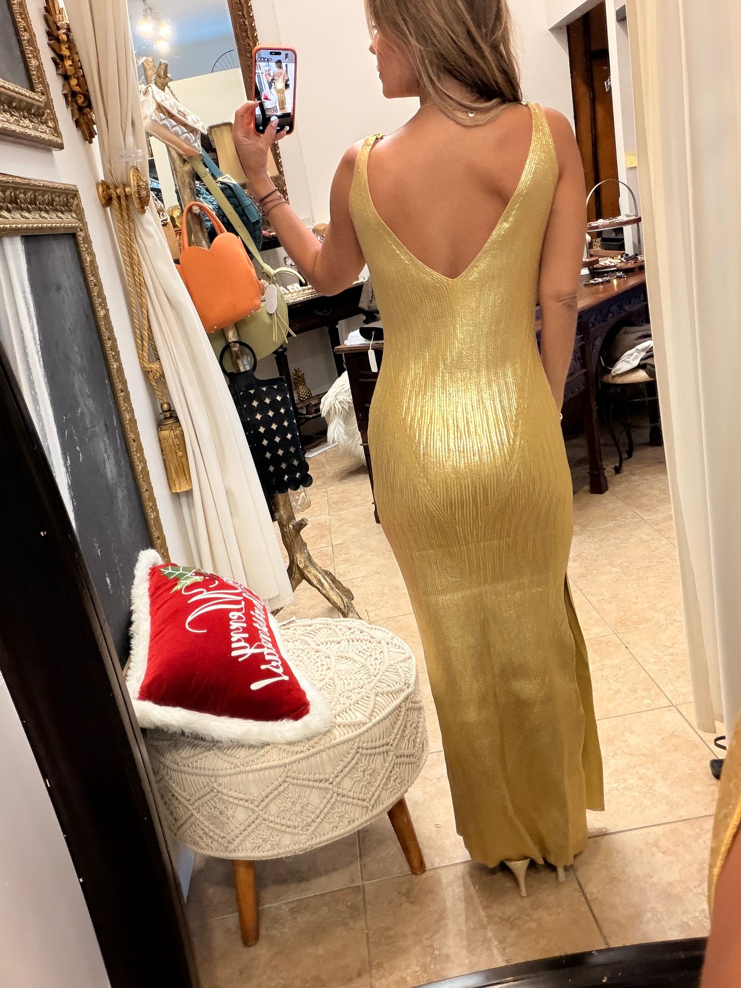 Golden Hour Bandage dress