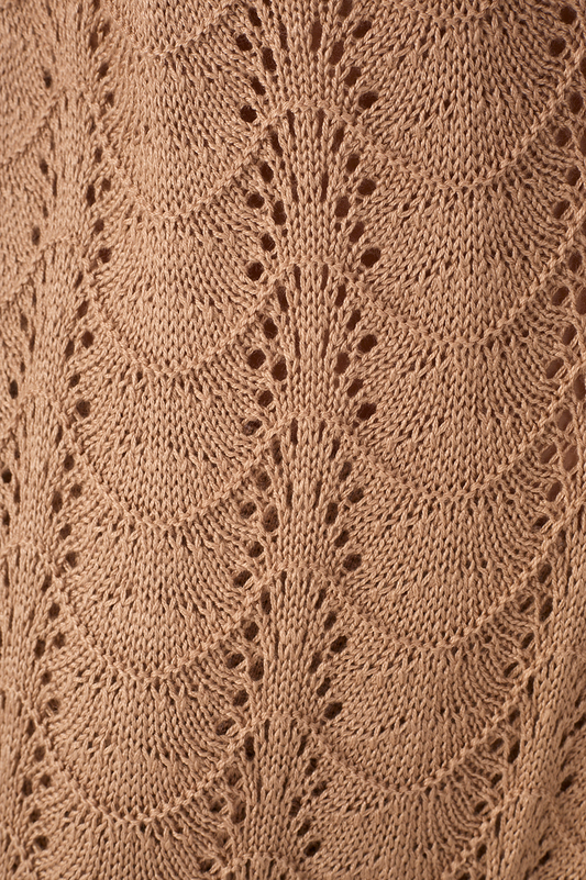 Solara Camel Crochet Knit Set