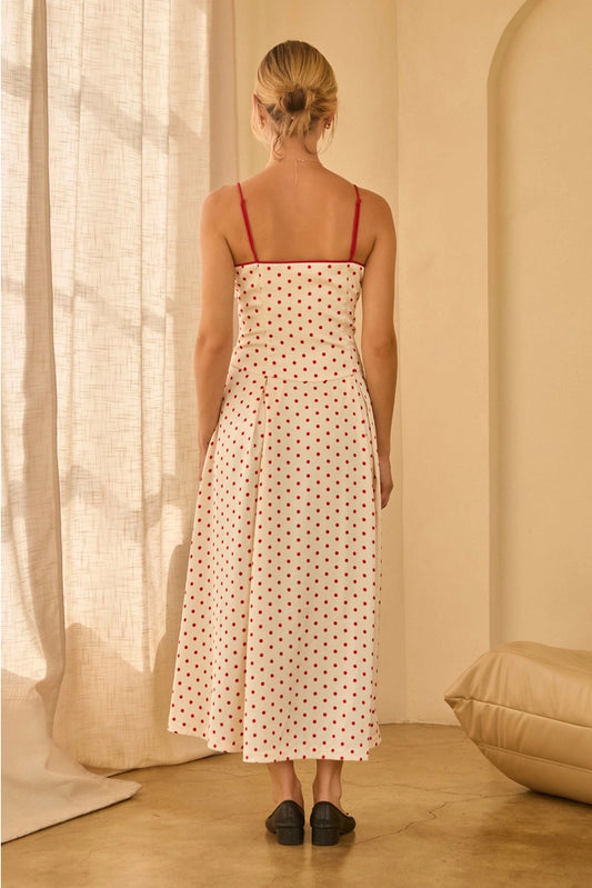 La Dolce Vita Polka Dot Dress