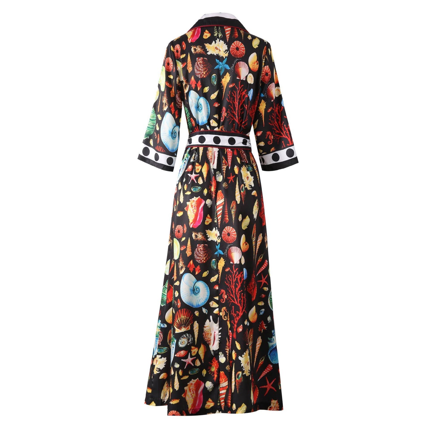 Shell  Maxi Shirt Dress