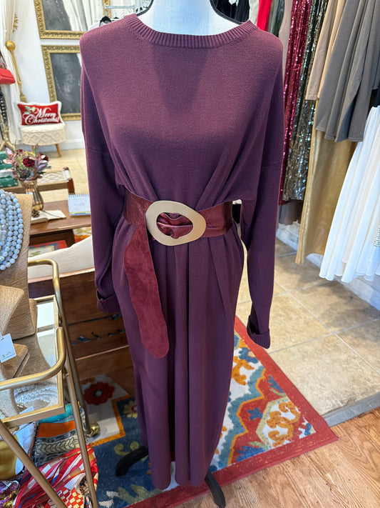 Merlot Muse Knit Dress