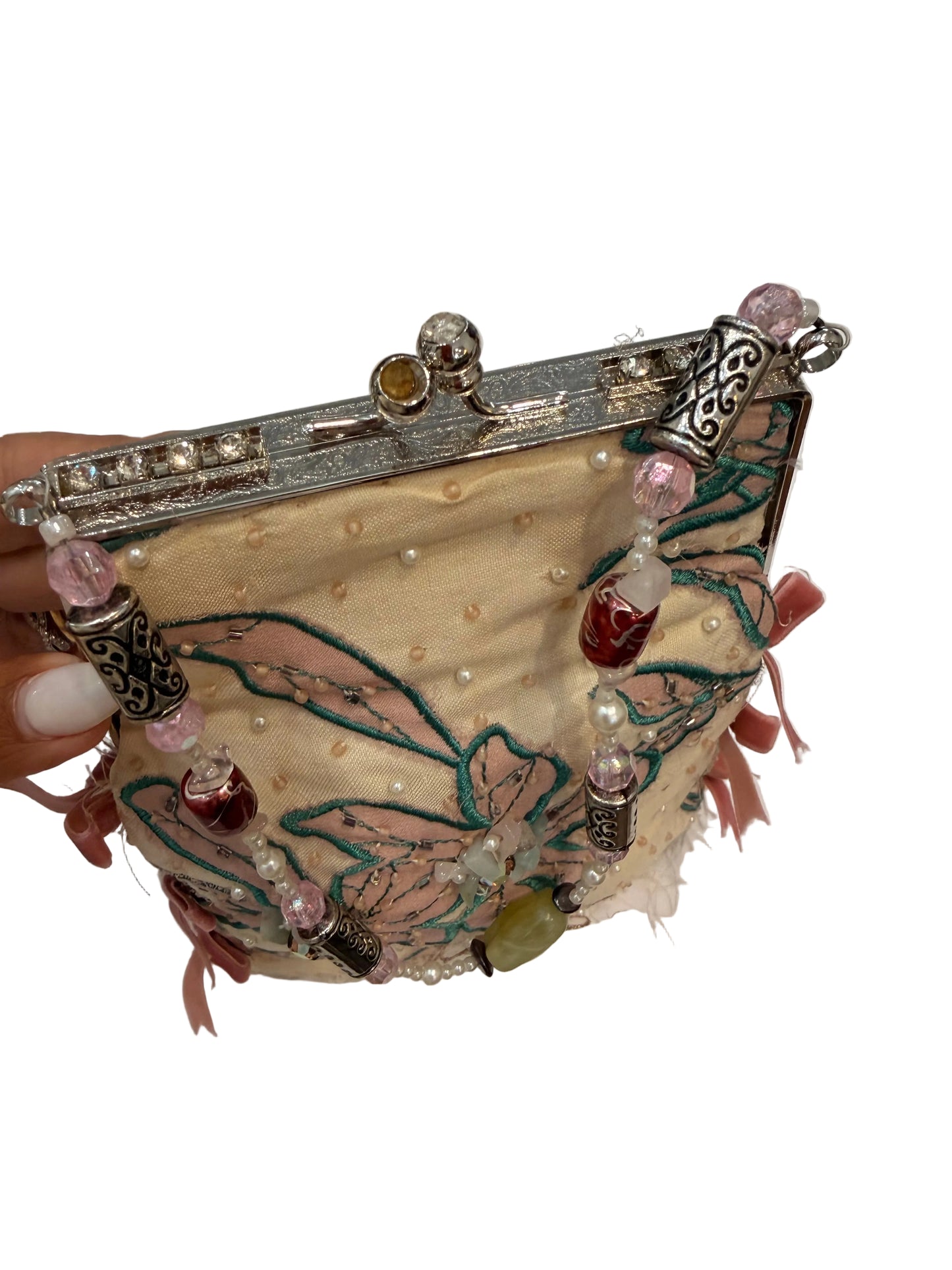Vintage Mary Frances Beaded evenng bag