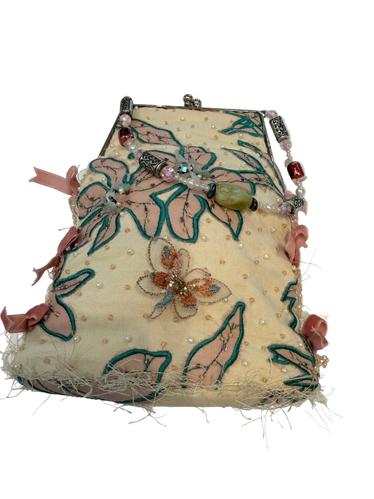 Vintage Mary Frances Beaded evenng bag