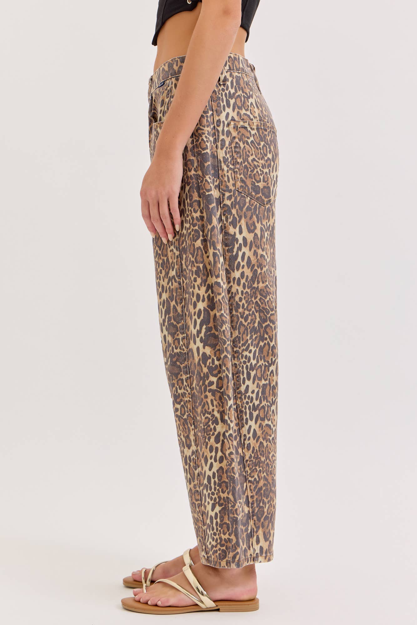 Leopard jean