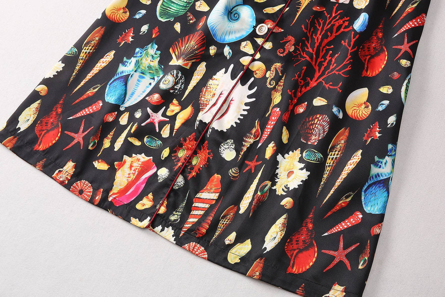 Shell  Maxi Shirt Dress