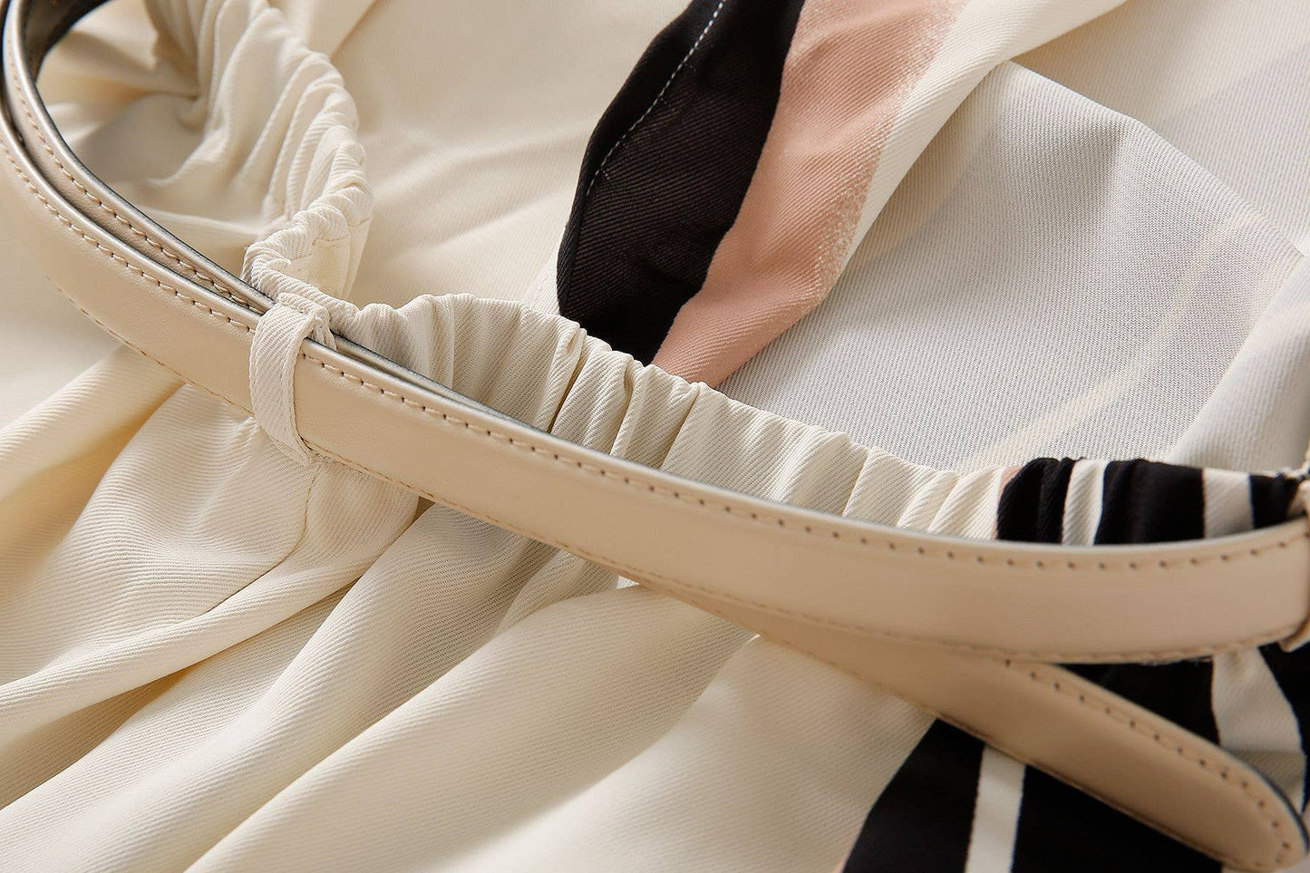 Cape Sleeve Belted Maxi Dress Chic