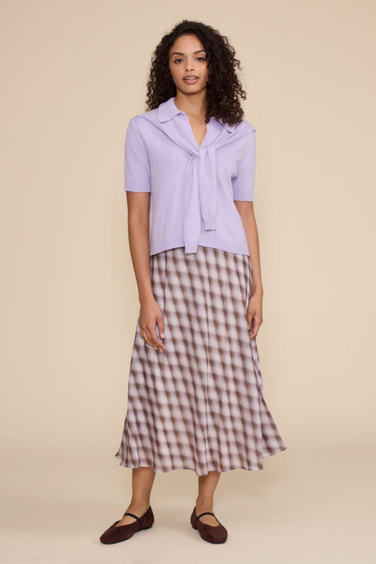 The Lavender Tartan Midi