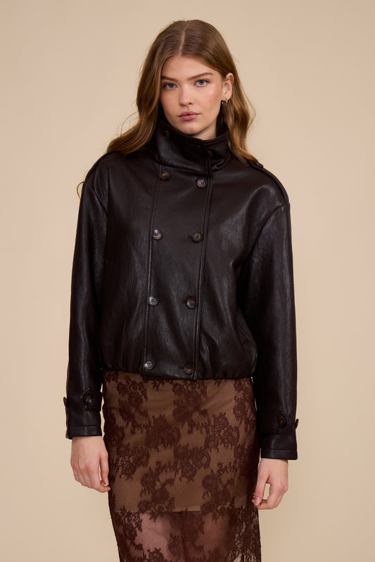 Corina Funnel Neck Jacket